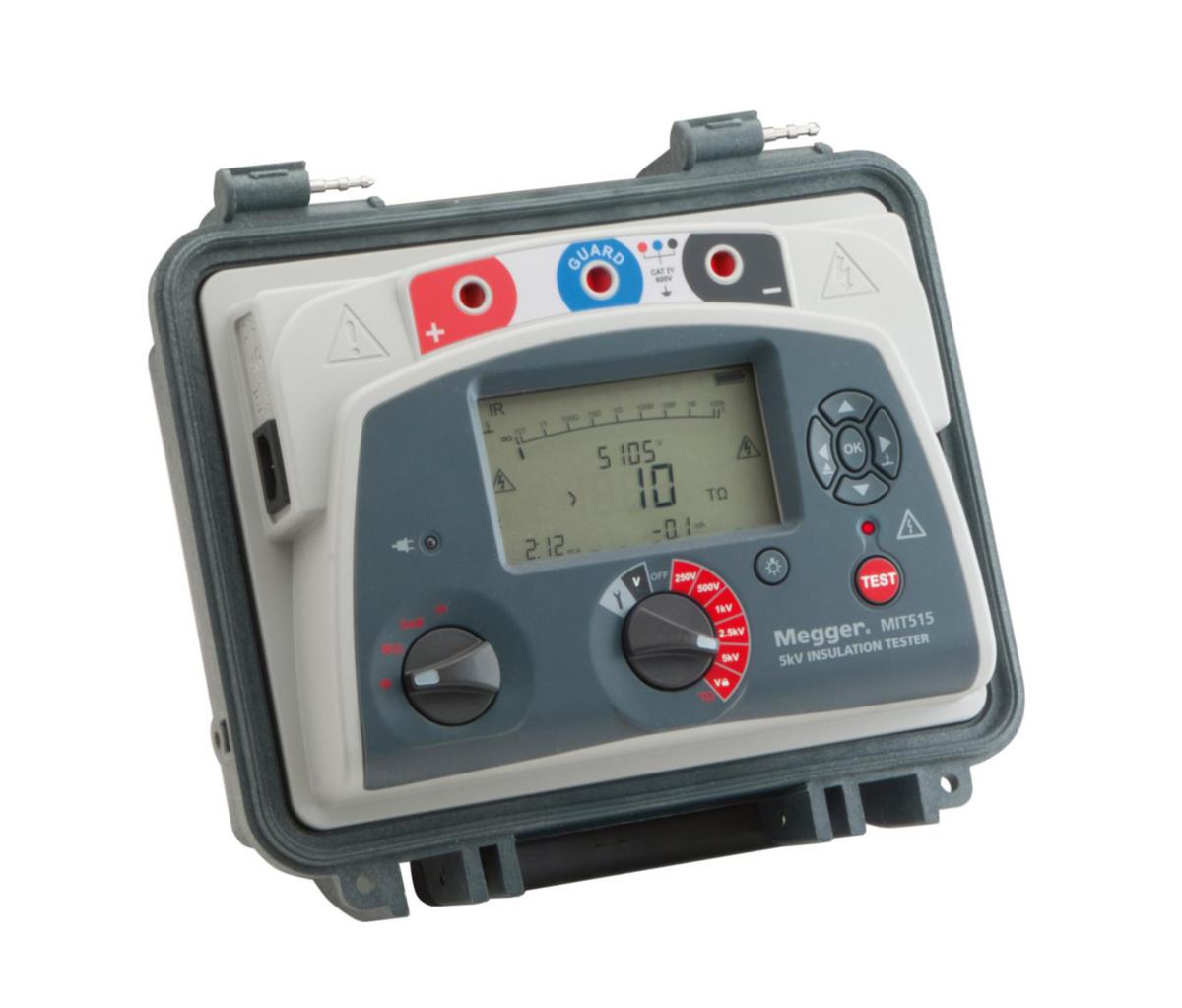 Isolationstestare MIT515 Megger - ISOLATIONSPROVARE MEGGER MIT515 5kV CAT IV 600V
