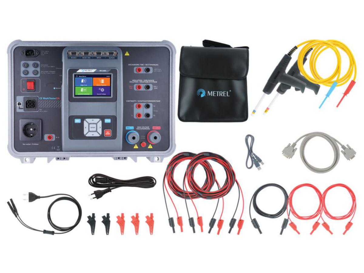 Multitester MI-3394-EU-SET Metrel - MASKIN TESTER METREL MI-3394-EU-SET