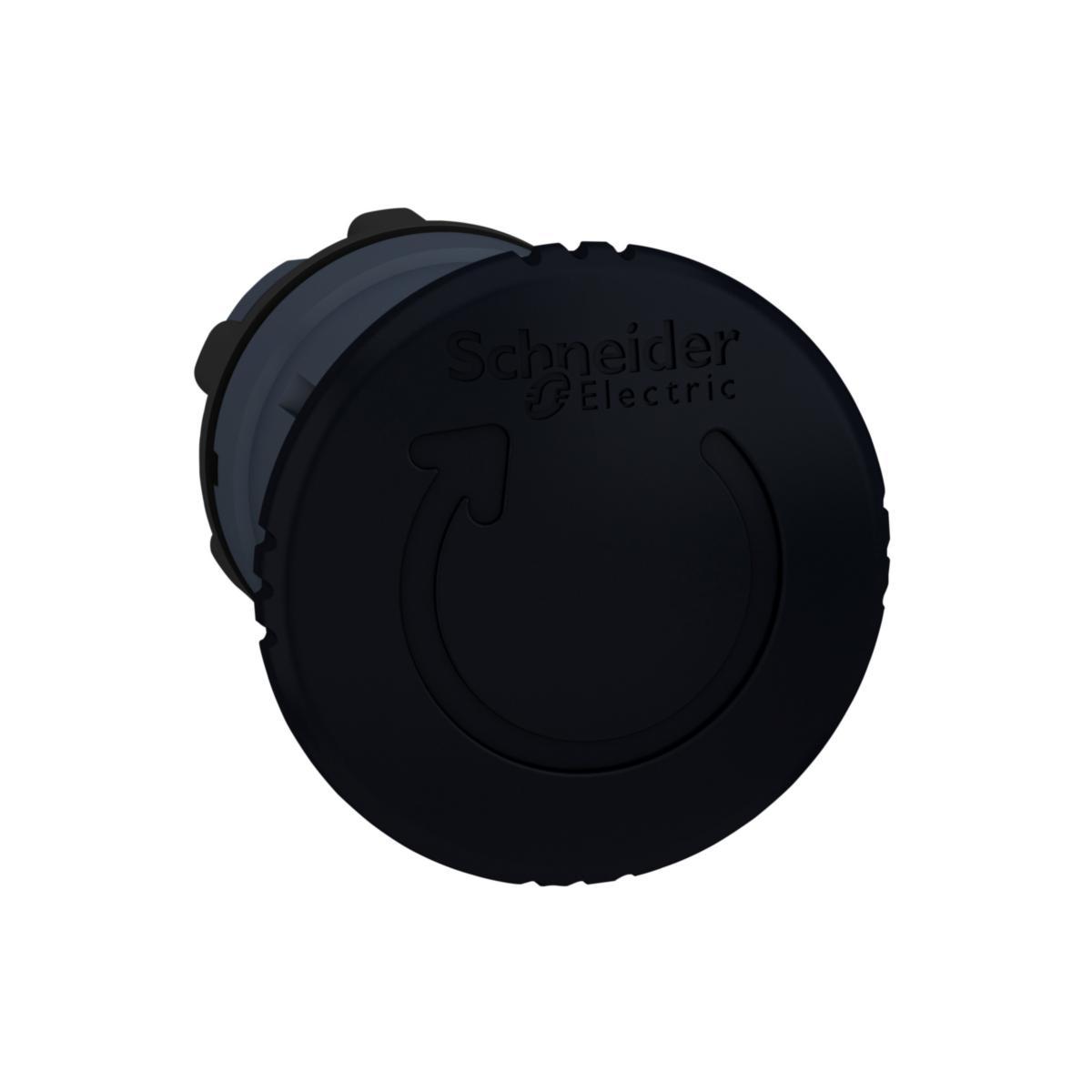 Svamptrycke Schneider Electric Harmony ZB5 - SVAMPTRYCKE SVART 40MM ZB5AS52
