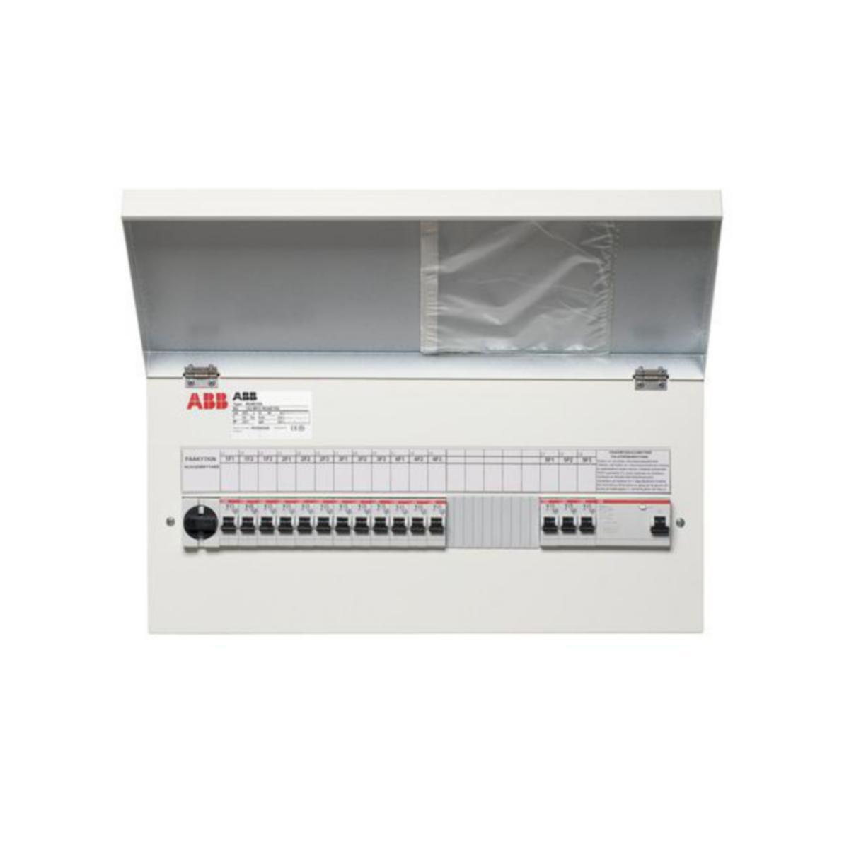 Gruppcentral inf, IP20C FE ABB - GRUPPCENTRAL, FE RU4E15S 40A IP20C