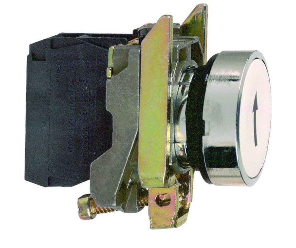 Tryckknapp Schneider Electric Harmony XB4 - TRYCKKNAPP SCHNEIDER XB4BA3341 VIT -> NO