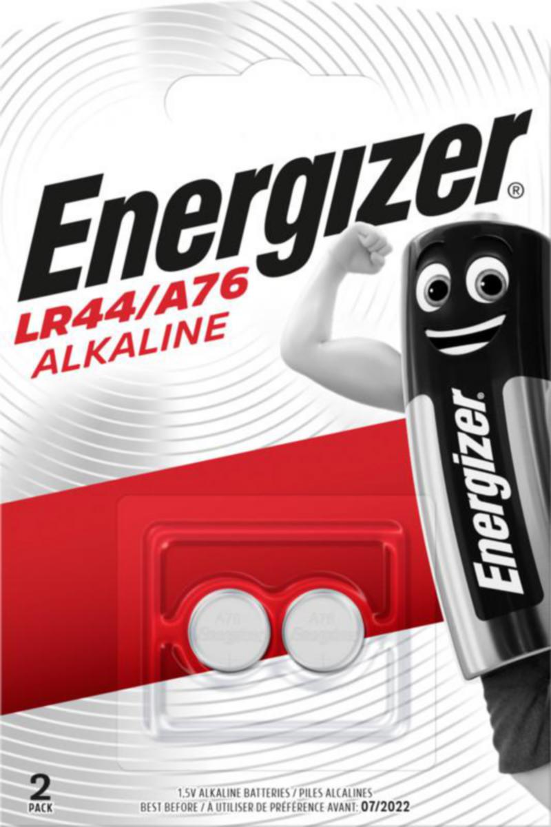 Batteri alkalisk Alkaline Energizer® - BATTERI ALKALISKT ENERGIZER ALKALINE LR44/A76 2-PAK