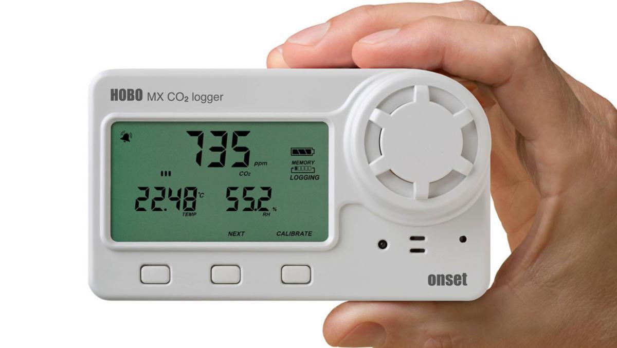 Datalogger MX1102 Onset HOBO - DATALOGGER ONSET HOBO MX1102 CO2-.°C-.RH%