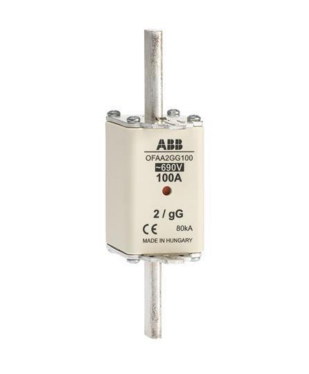 Knivsäkring 2, ABB - GREPPSÄKRING OFAA2GG35 690V. 35A. DIN 2