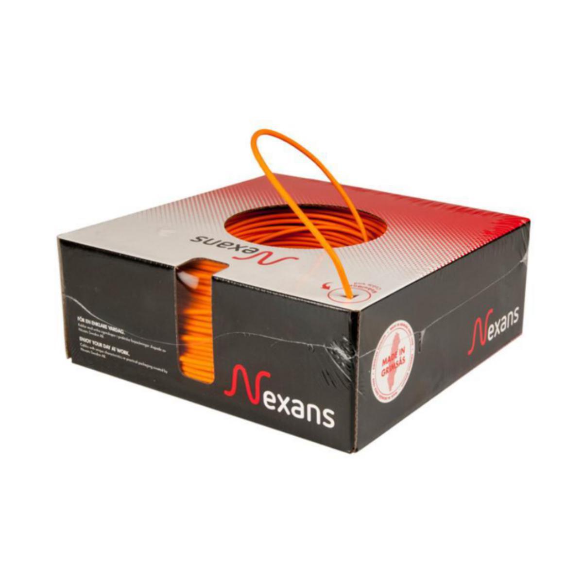 Kopplingskabel EQ (H07Z1-U) Dca, - INST.LEDNING-HF NEXANS EQ EASY 1.5 450/750V OR R100