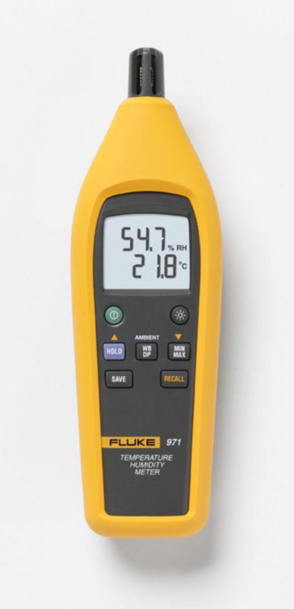 Fukt och temperaturmätare Fluke 971 - OMGIVNINGSMÄTARE IAD FLUKE 971 VÄRME OCH FUKT
