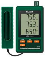 CO2-, luftfuktighets-- och temperatur Datalogger SD800 Extech