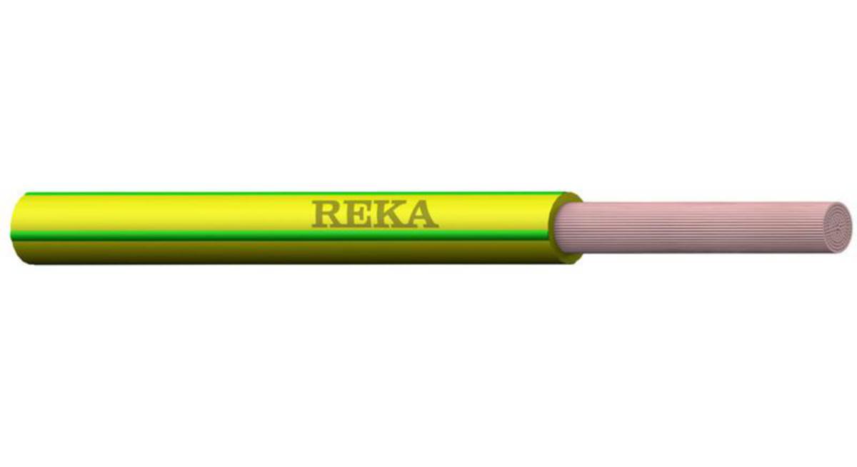 Installationsledning Reka MKEM-HF H07Z1-K Dca - INSTALLATIONSLEDNING-HF REKA MKEM-HF 25 GUL/GRÖN Dca K1000