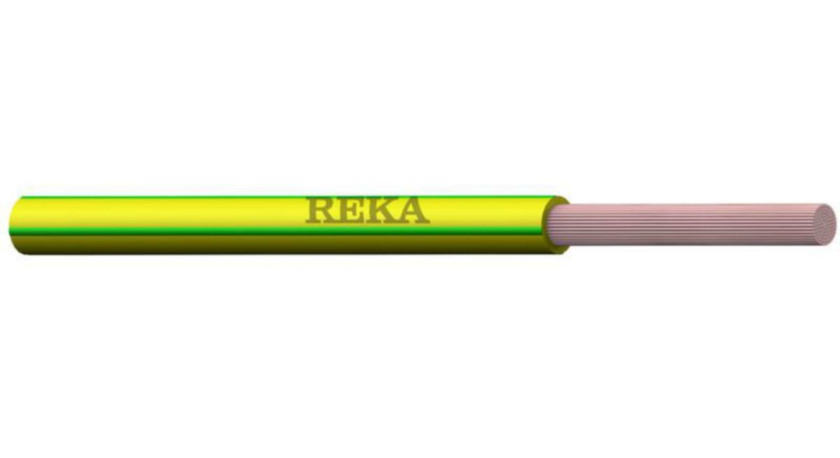 Installationsledning Reka MKEM-HF H07Z1-K Dca - INSTALLATIONSLEDNING-HF REKA MKEM-HF 16 GUL/GRÖN Dca K1000