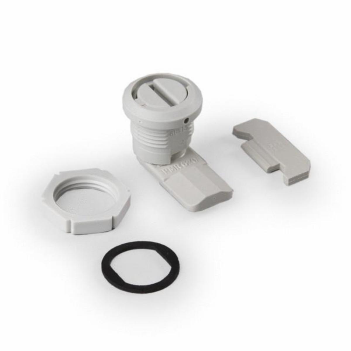 Låsanordning stängningsavstånd 18mm Ensto Cubo - LÅSANORDNING ENSTO IS KY2.15 LÅSDON PLAST 15mm