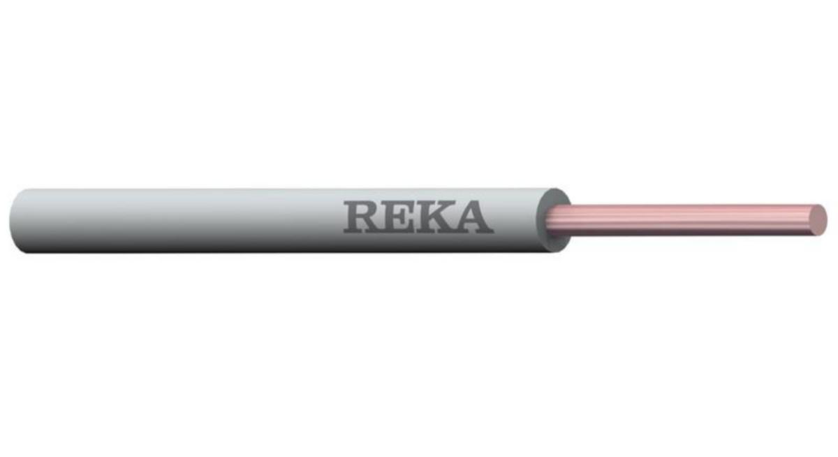 Installationsledning Reka ML H07V-U Eca - INSTALLATIONSLEDNING REKA ML 1.5 GRÅA Eca R200