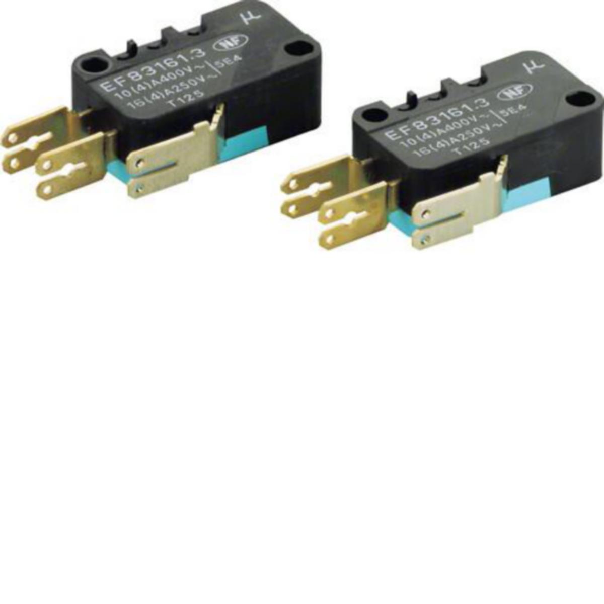 Hjälpkontakt Hager - HJÄLPKONTAKT HZ160 1S+1Ö HI45X 125-630A
