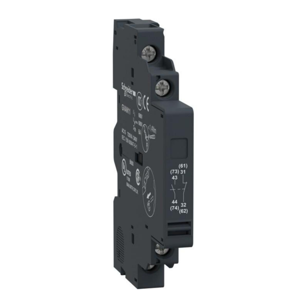 Hjälpkontakt Schneider Electric TeSys GV - HJÄLPKONTAKT TESYS GVAN11 1ÖP+1SL