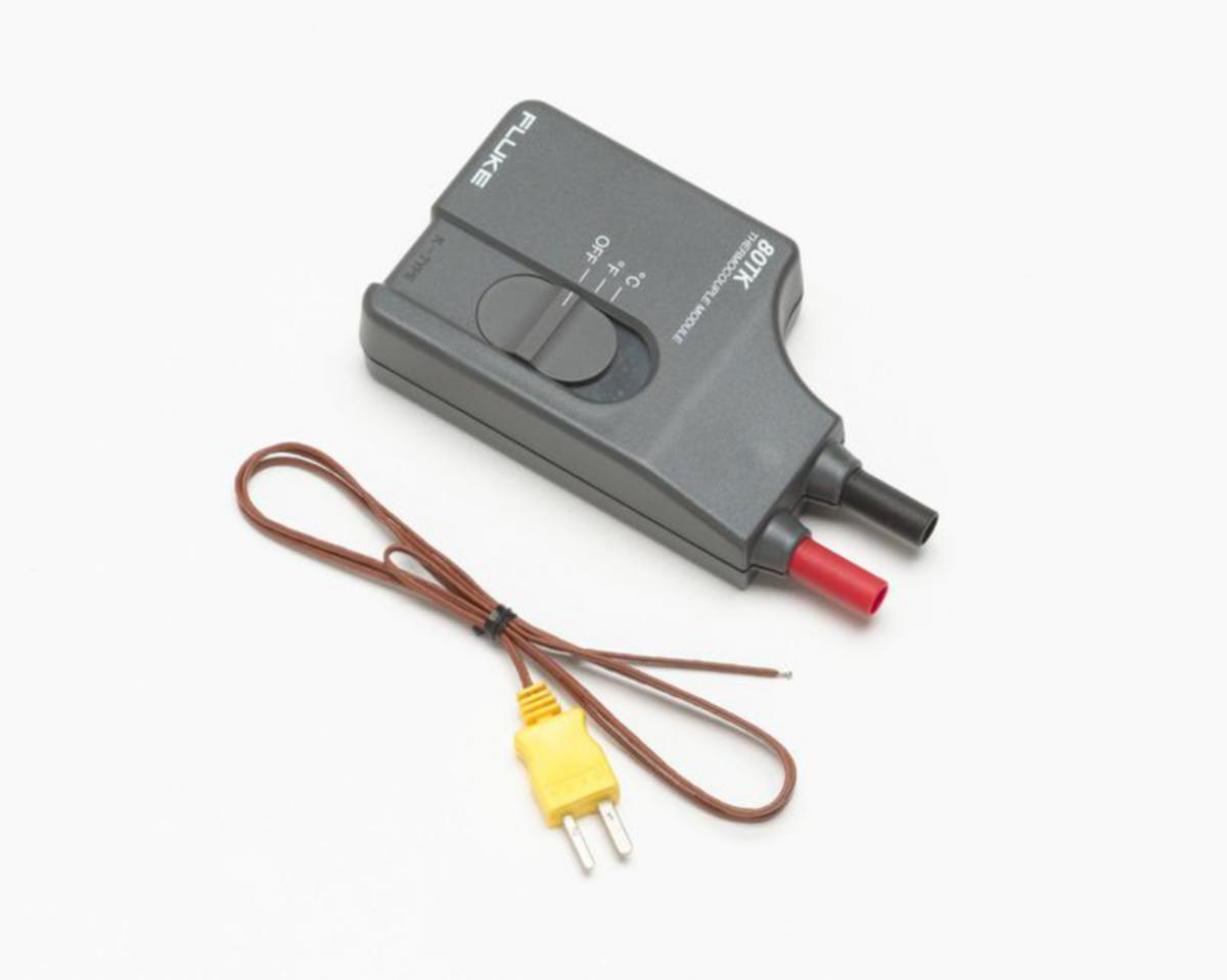 Mätartillbehör acc fluke 80tk - thermoelementmodul 80tk f Mätartillbehör acc fluke 80tk - thermoelementmodul 80tk f