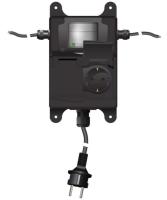 Uttag med jordfelsbrytare Robot Protector Norwesco