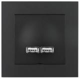 USB laddstation 2,1A, Elko Plus