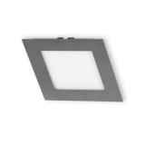 Downlight Ensto Velox-panel infälld fyrkantig