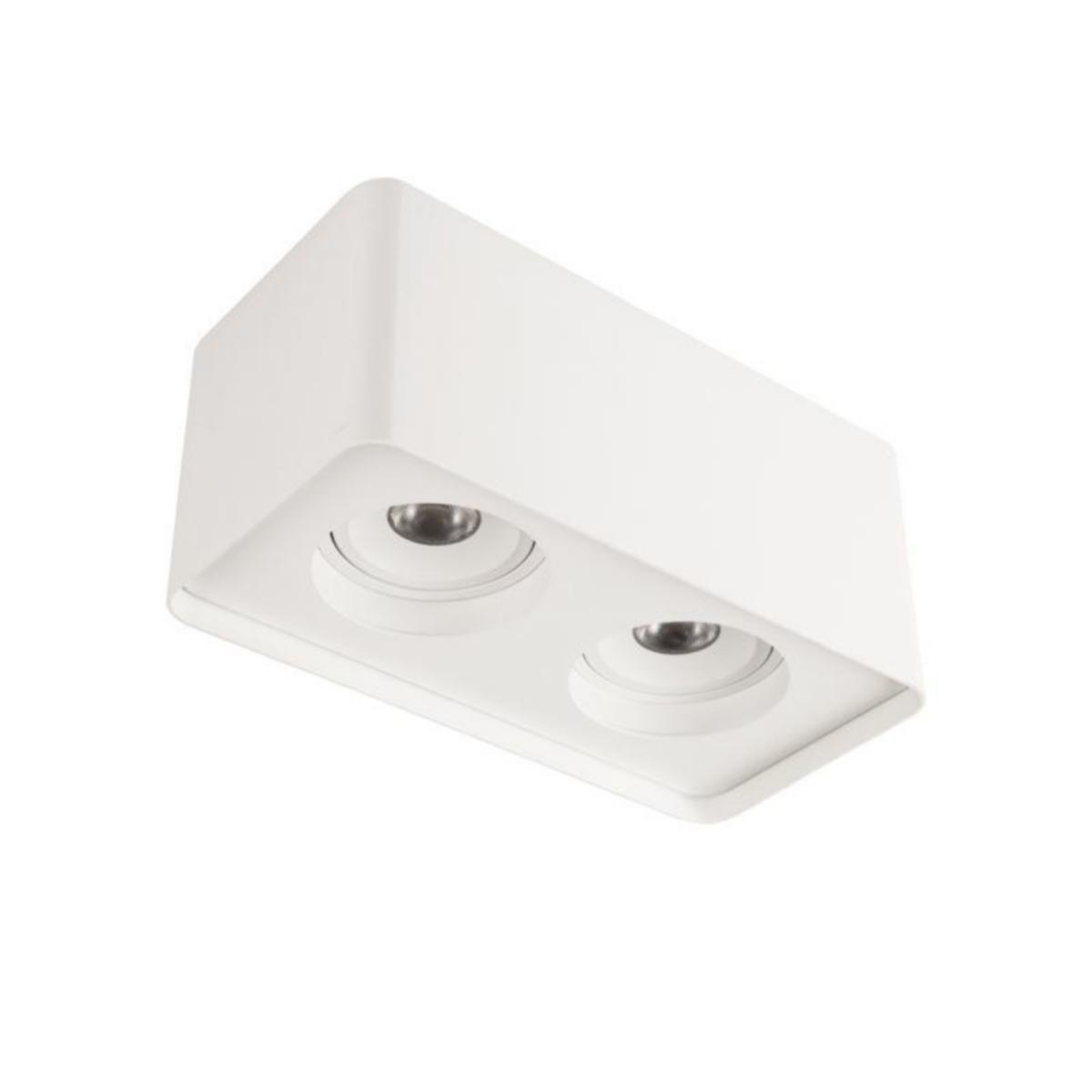 Downlight Hide-a-lite Level Multi Box II LED - DOWNLIGHT PÅPUTS HIDE A LITE LEVEL MULTI BOX II VIT 3000K