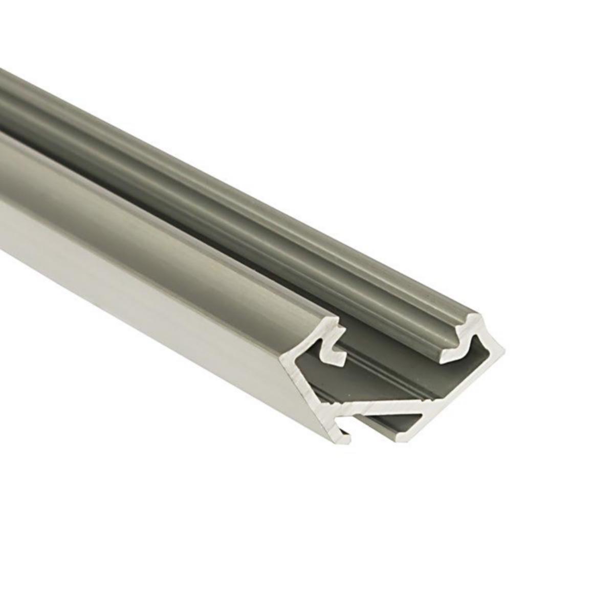 LED-aluminiumprofil NTA/NZA, Perel - LED-PROFIL PEREL NZA HÖRNMONTAGE 202CM ALU