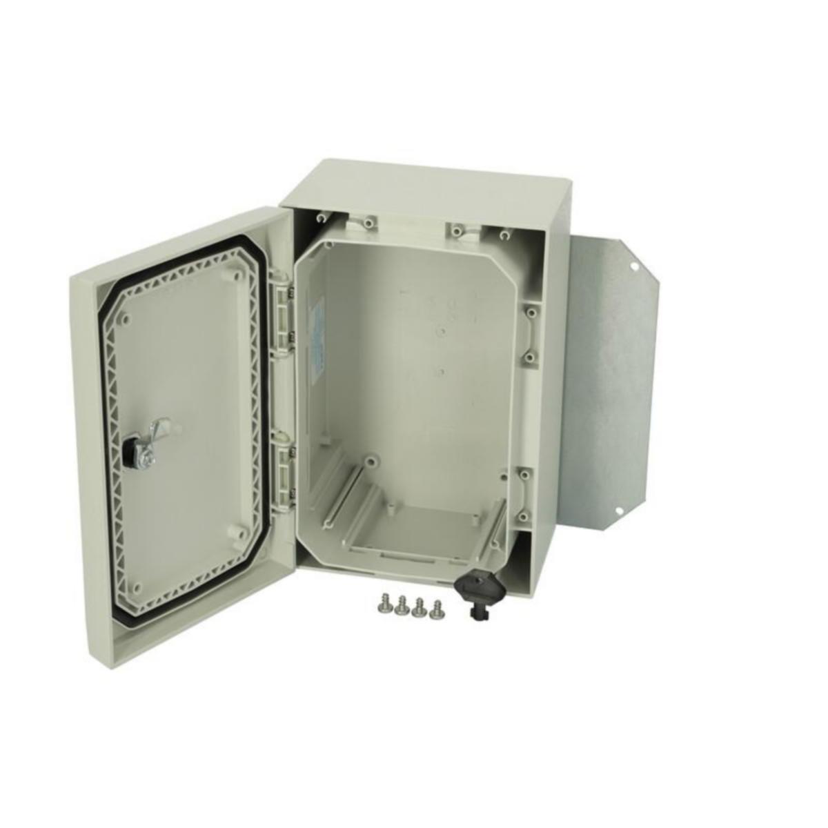 Kapsling PC 302015 Arca IEC  Fibox - KAPSLING PC FIBOX ARCA 302015 300x200x150mm IP66 GR