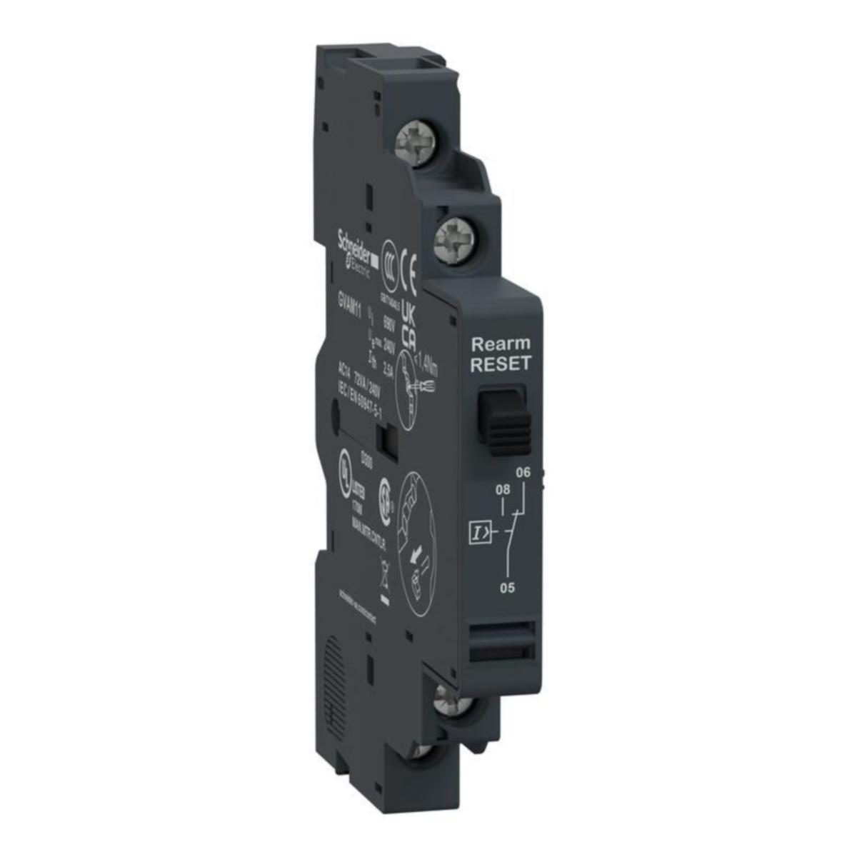 Alarmkontakt Schneider Electric TeSys - LARMKONTAKT KORTSLUTNING CONTACT 1SL/BR