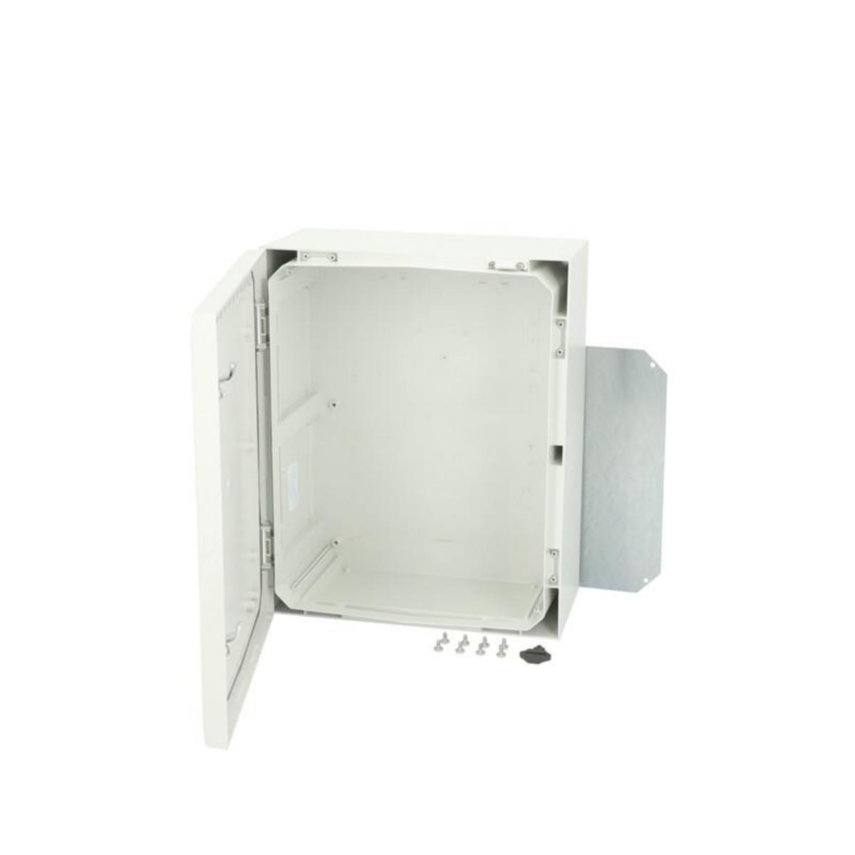 Kapsling PC 504021 Arca IEC Fibox - KAPSLING PC FIBOX ARCA 504021 500x400x210mm IP66 GR
