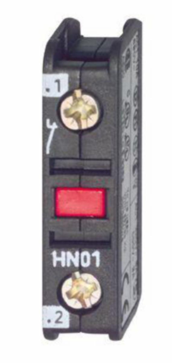 Hjälpkontakt HN Benedikt & Jäger - HJÄLPKONTAKT BENEDIKT & JÄGER HN01 1A 3A RÖD