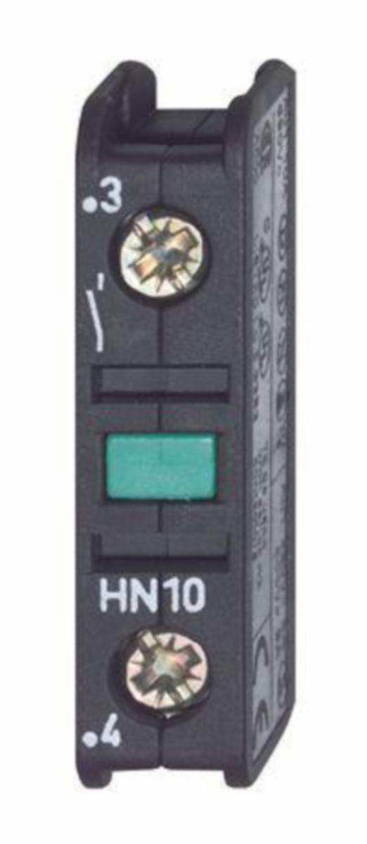 Hjälpkontakt HN Benedikt & Jäger - HJÄLPKONTAKT BENEDIKT & JÄGER HN10 1S 3A GRÖN
