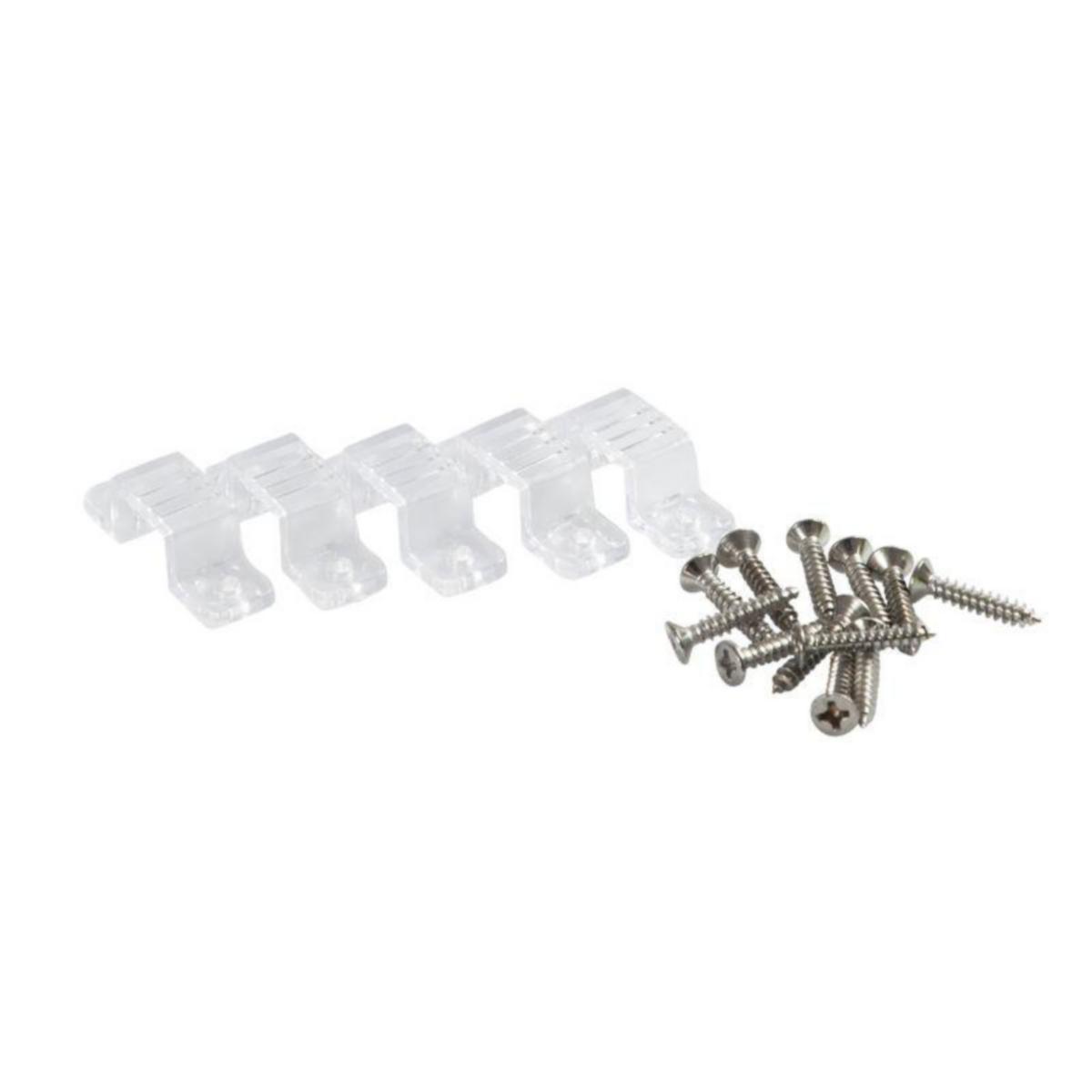 LEDstrip Hide-a-lite Tillbehör LEDstrip IP67 - INSTALLATIONS SET HIDE A LITE CLIPS LEDSTRIP IP67 10STK