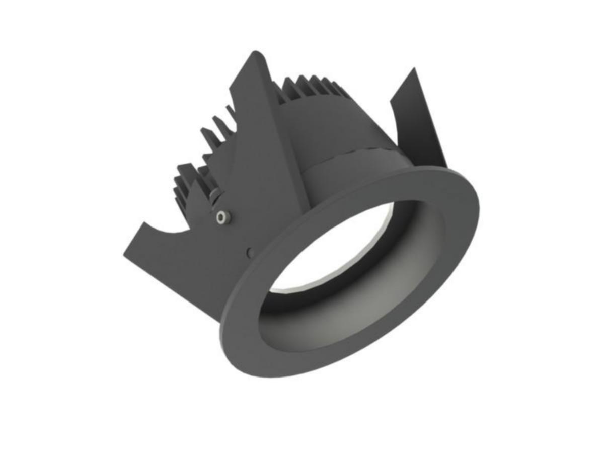 Downlight Illuxtron Fluxe - DOWNLIGHT ARMATUR 75 HV-FD 800Lm 3K 80° SV