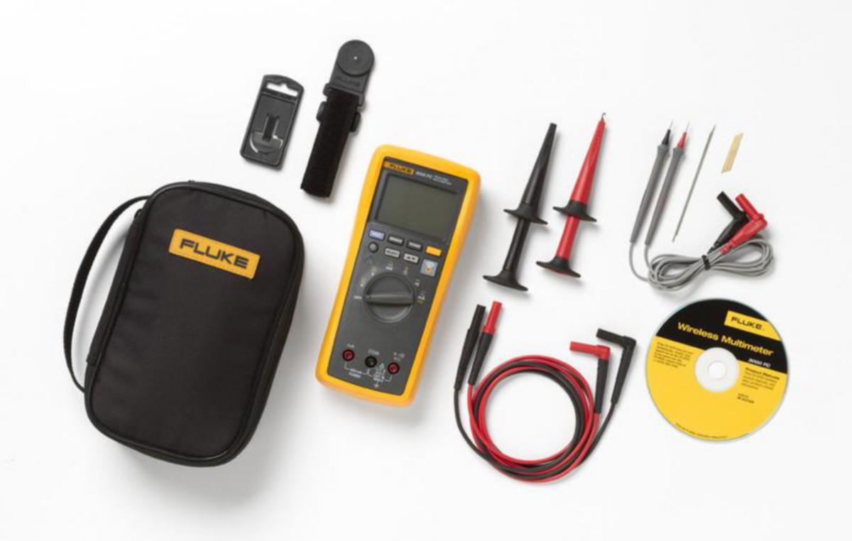 Multimeterkit digital DMMS 3000 FC/EDA2 Fluke - MULTIMETER DIGITAL PAKET DMMS FLUKE 3000FC/EDA2 COMBO KIT