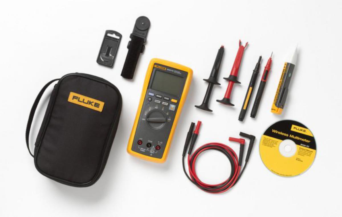 Multimeterkit digital DMMS 3000 FC/1AC-II Fluke - MULTIMETER DIGITAL PAKET DMMS FLUKE 3000FC/1AC II COMBO KIT