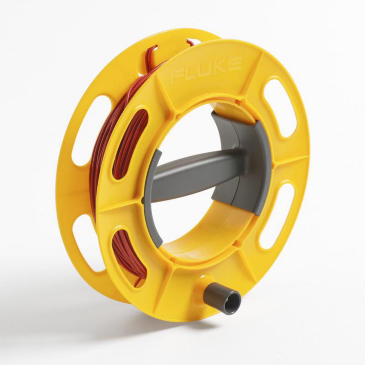Spole för mätkablar Eprod Fluke - MÄTARTILLBEHÖR EPROD 50m RÖD 1623-2/1625-2 TESTAPP