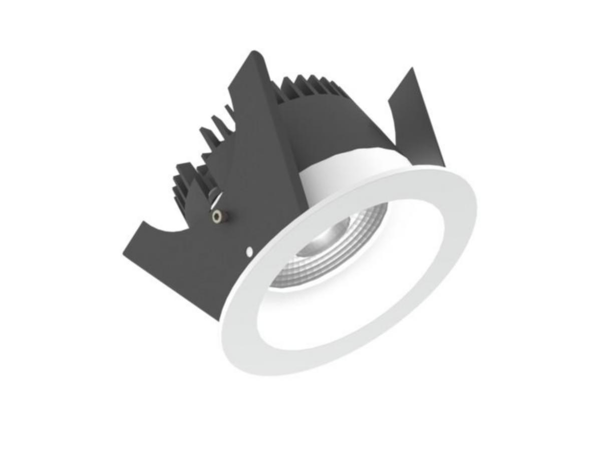 Downlight Illuxtron Fluxe - DOWNLIGHT ARMATUR 75 HV-FD 800Lm 3K 40° VI