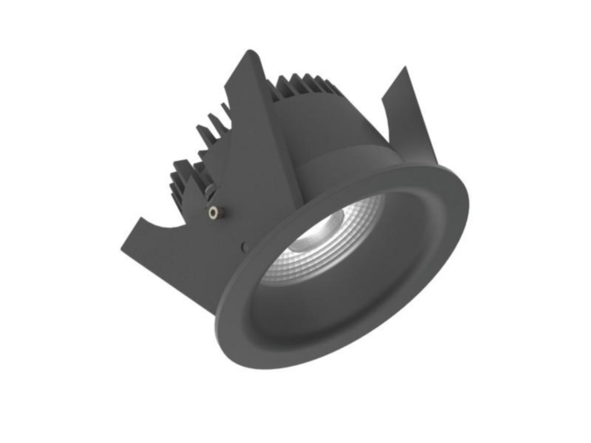 Downlight Illuxtron Linea - DOWNLIGHT ARMATUR 75 HV-FD 600LM 4K 40° SV