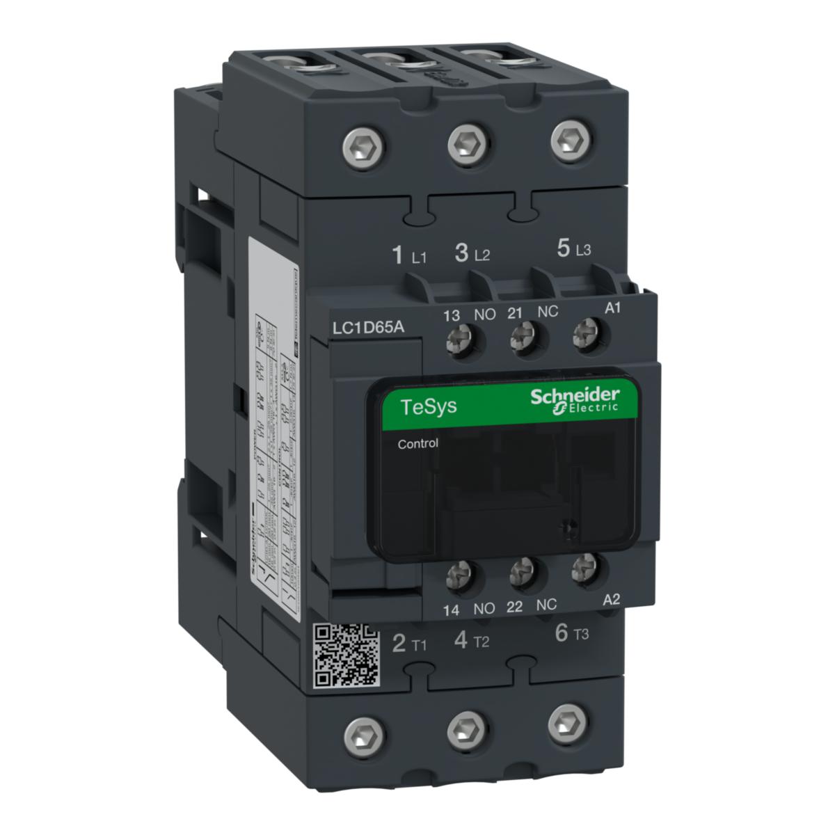 Kontaktori Schneider Electric TeSys - KONTAKTOR 65A 115VAC LC1D65AG7