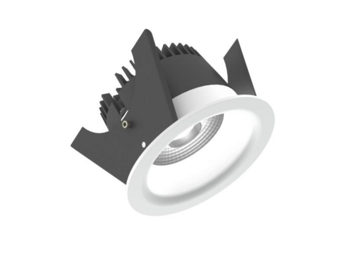 Downlight Illuxtron Linea - DOWNLIGHT ARMATUR 75 HV-FD 800Lm 3K 40° VI