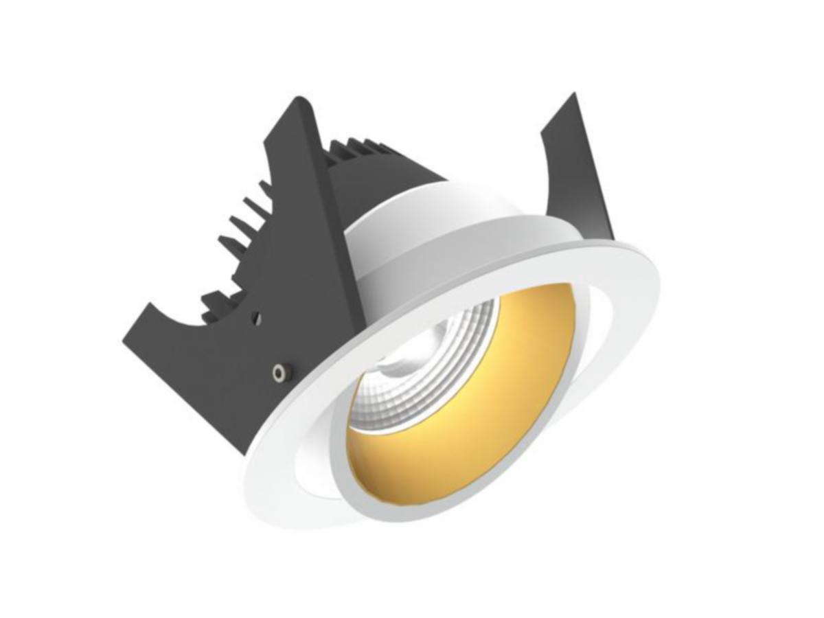 Downlight Illuxtron Strada - DOWNLIGHT ARMATUR 90 HV-FD 600LM 4K 40° VI/GU