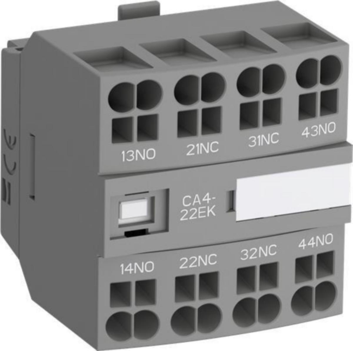 Hjälpkontakt ABB - HJÄLPKONTAKT CA4-04MK