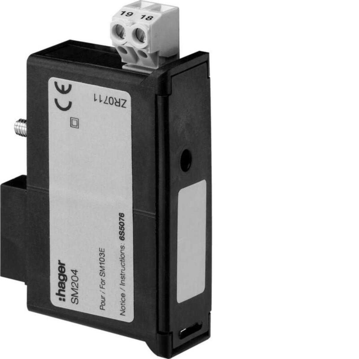 Tillbehör mätinstrument Hager - MINNESMODUL HAGER SM204 FÖR SM103E