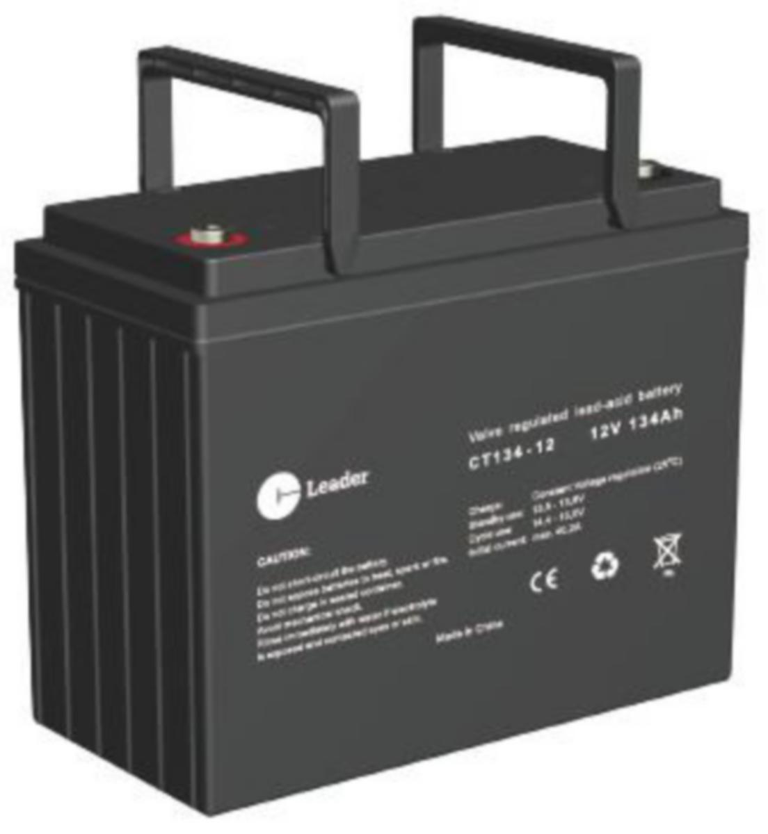 Ventilreglerad blybatteri (AGM) för allmänt bruk CT-Leader - AGM BLY ACKU CT-LEADER CT134-12 12V/134Ah M8-POL