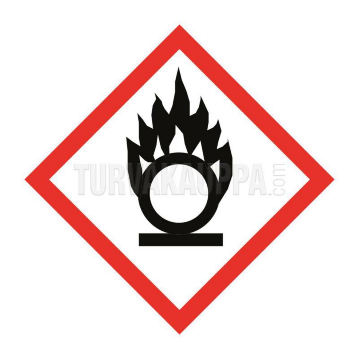 Märketiketter CLP ST - KLISTERMÄRKE CLP OXIDATIV 100x100mm
