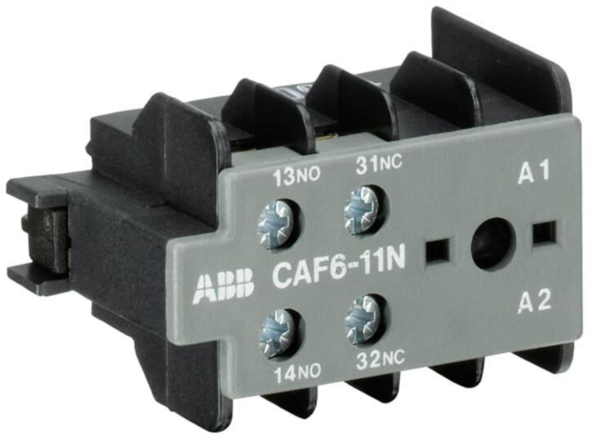 Hjälpkontaktblock CAF6 - HJÄLPKONTAKT CAF6-11M