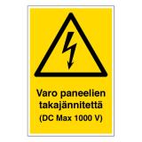 Märkskylt solenergi ST