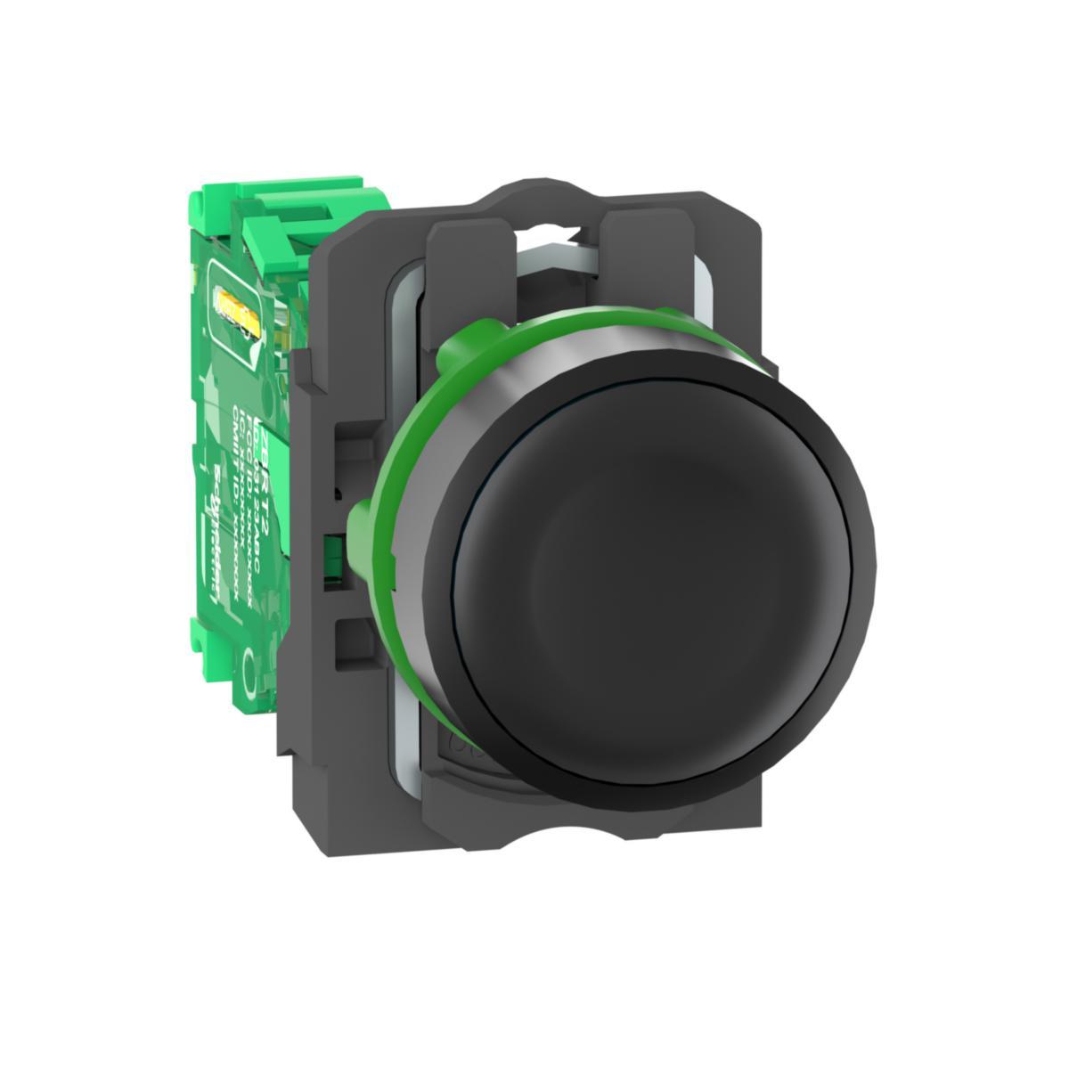 Tryckknapp/sändare Schneider Electric Harmony - KNAPP/SÄNDARE SCHNEIDER ZB5RTA2 TRYCKKNA PLAST SVART
