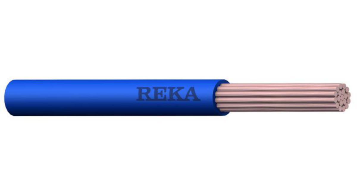 Installationsledning Reka MK90 H07V2-R - INST.LEDNING. VÄRMEB. REKA MK 90 70 BLÅ Eca K400