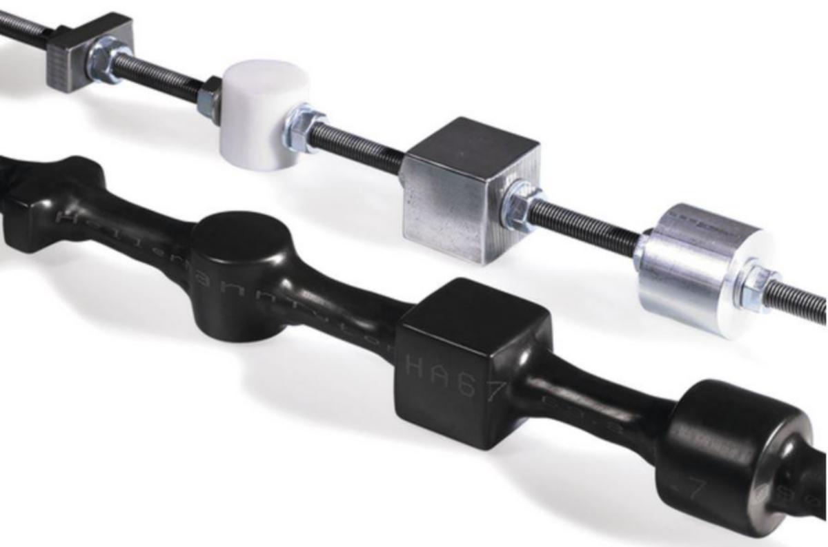 Krympslang HA67 HellermannTyton - KRYMPSLANG HELLERMANN HA67-69.8/11.7 SVART 1.2m