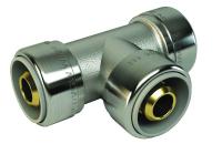T-koppling Pushfit krom, LK