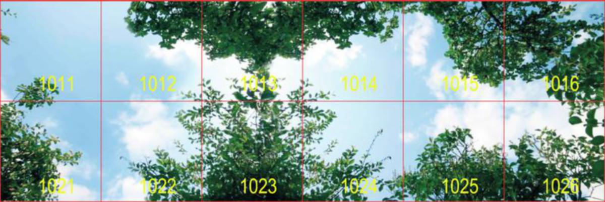 Panelarmatur Airam Plateia Q6 LED - MODULARMATUR AIRAM PLATEIA Q6 12X38W SKY10