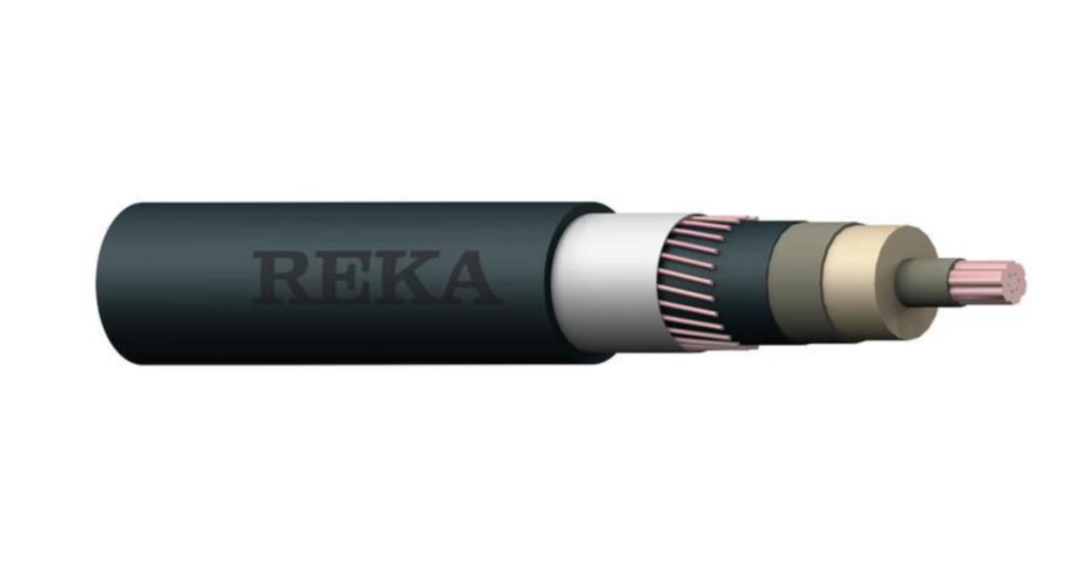 Kopparkraftkabel Reka HXCMK - KOPPARJORDKABEL REKA HXCMK 12/20kV 1x35/16 Eca K500